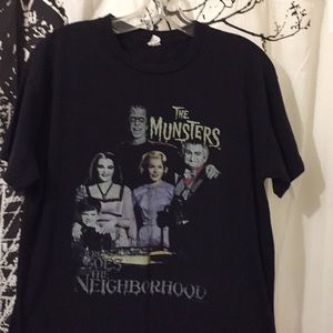 The Munsters Black Graphic Tee